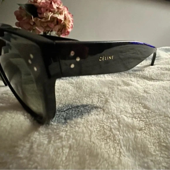 Celine | Accessories | Celine Black Wayfarer Sunglasses  display picture 2